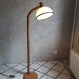 Wooden floor lamp, dutch design by steinhauer