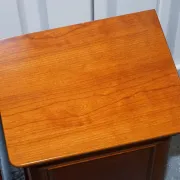 Vintage Cherry Nightstands, France, Set of 2