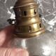 Brass storm lamp - old