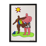 Niki De Saint-Phalle - Couple in the Sun - 1999