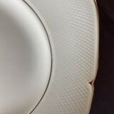 Rectangular saline serving dish