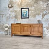 Enfilade en elme massif, REGAIN edition, circa 1980.