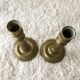 Pair of brass candlestick