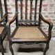 Paire de Fauteuils Cannés anciens , Style Louis XV / régence