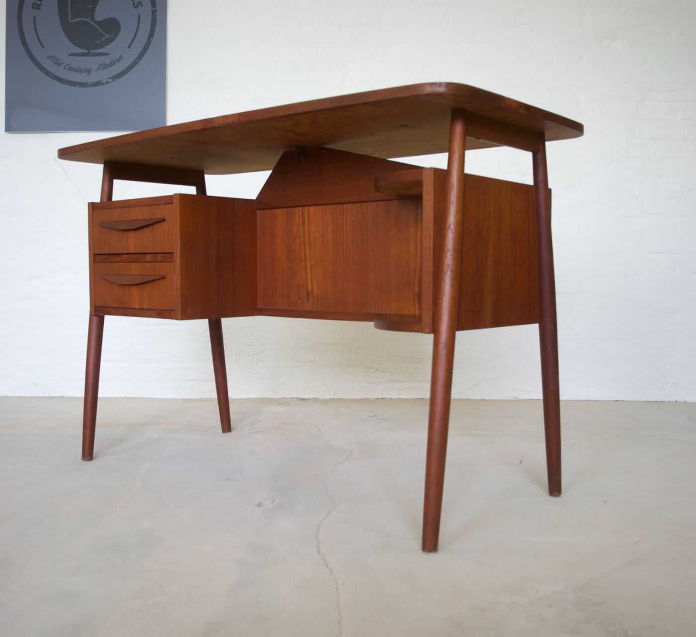 Desk by Gunner Nielsen for Tibergaard, 1960
