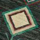 Handmade Turkish One of a Kind 92 cm x 419 cm Black Wool Runner Carpet
