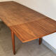 Vintage Danish dining table from the 60s extendable teak