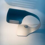 Aluminium Colomba Design Desk Lamp by Walter & Moretti, France, 1972