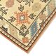 Salmon & Cream Square Persian Rug, 194x212Cm