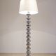 Floor lamp in metal & chromed glass balls 1970