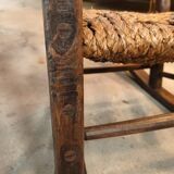 Vintage oak rocking chair