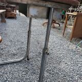 Vintage school desk in iron and wood