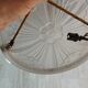 Art Deco suspension light 1920s 1930s signed Sanover