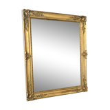 Rectangular mirror from the Empire period, mercury glass 18th century
