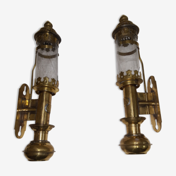 Pair of RRCI train sconces