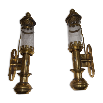 Pair of RRCI train sconces