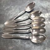 Set of 6 small old boulenger spoons