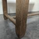 Table de ferme en chêne et manguier