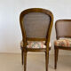 Lot of 4 Louis XVI chairs