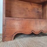 Ancient library in solid wood