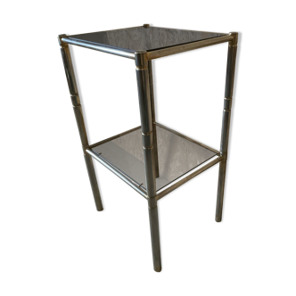 Petite table en verre 30 x 36 cm