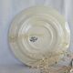 Pair of earthenware dishes from Gien, Iris model, 28 cm