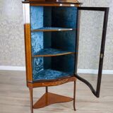 Late-19th Century English Corner Cabinet in Brown, 1890s