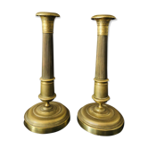 Pair of brass torches