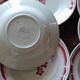 Lot 12 hollow plates Badonviller porcelain