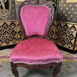 Fauteuil chauffeuse époque Napoléon III