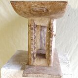 Antique wooden stool african art ashanti from ghana