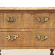 Vintage Danish modern oak nightstands by Henning Kjærnulf, 1960s, set of 2