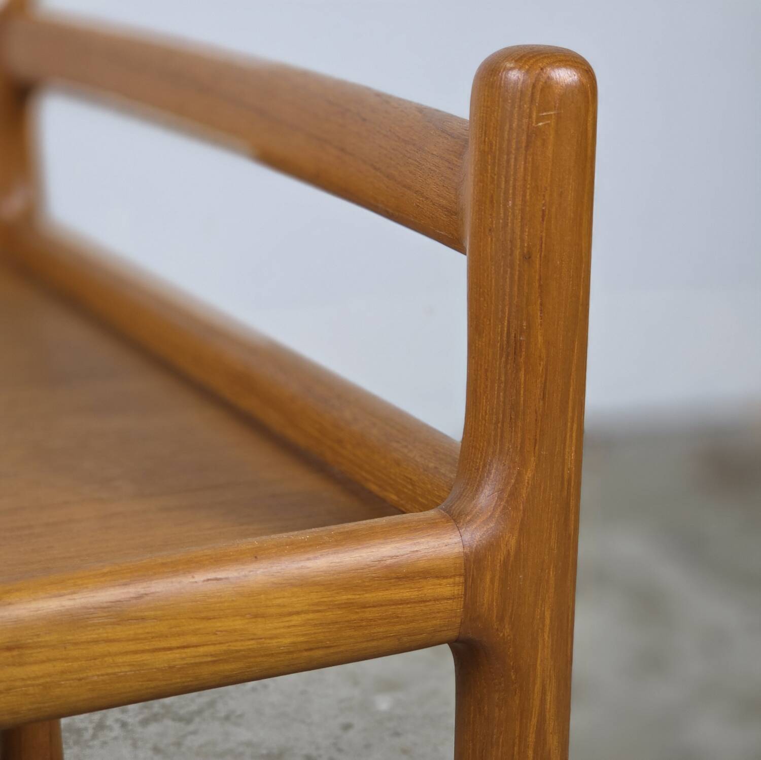 Henning Korch, Silkeborg vintage Danish teak serving trolley