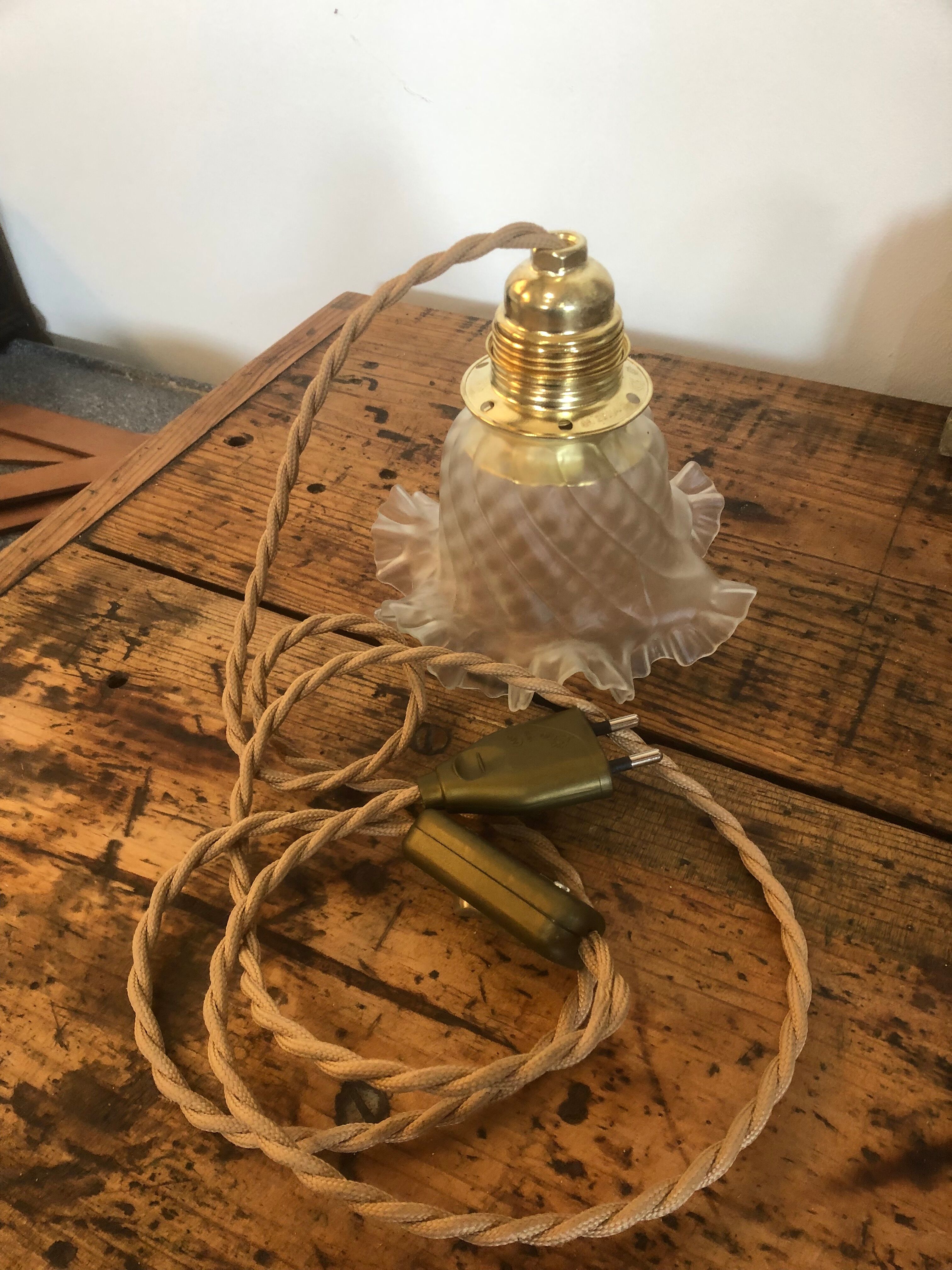 Baladeuse tulipe vintage