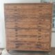 Baker's cabinet / trade cabinet in natural wood