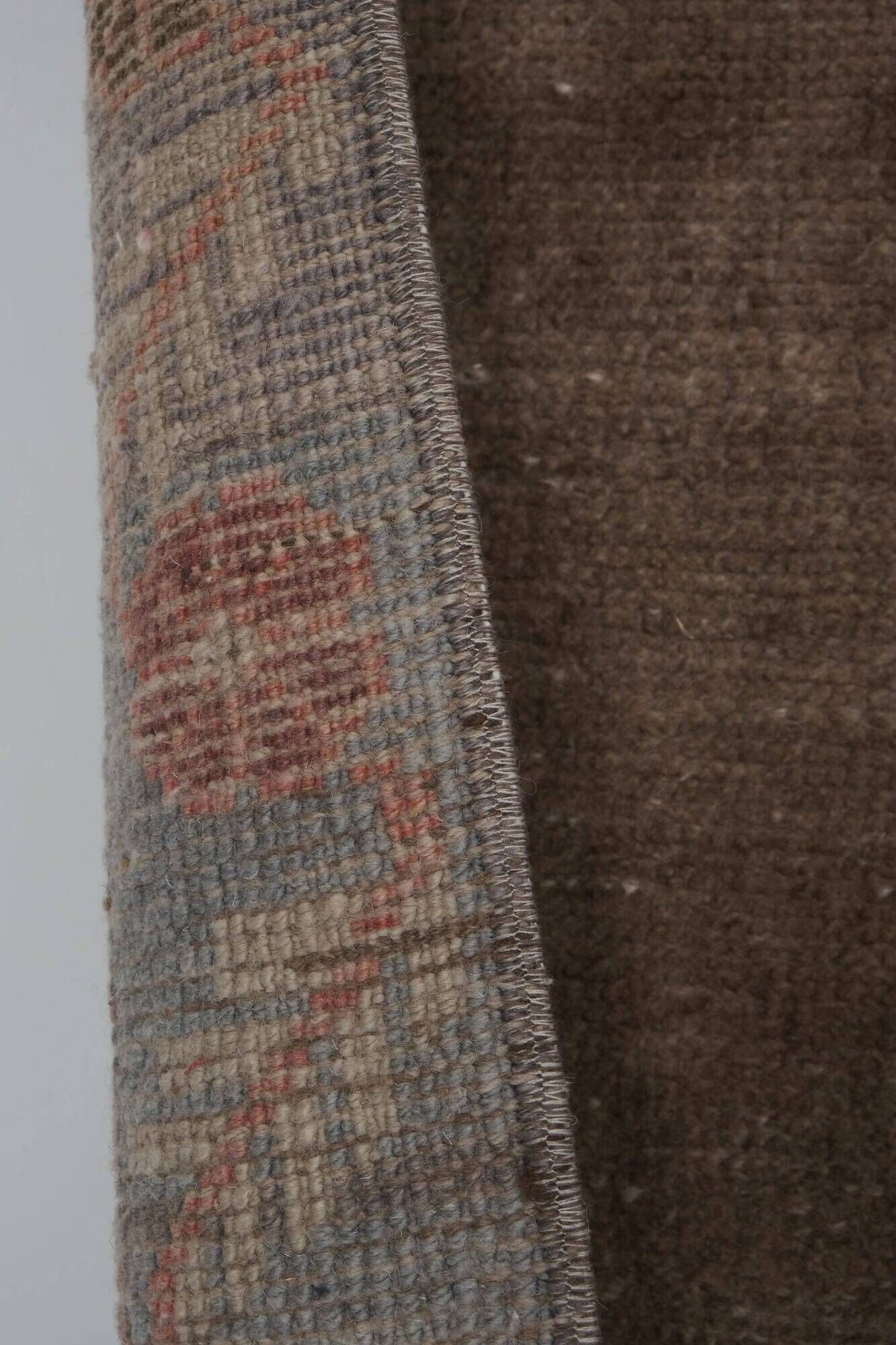 Vintage Turkish hallway rug 112x273 cm