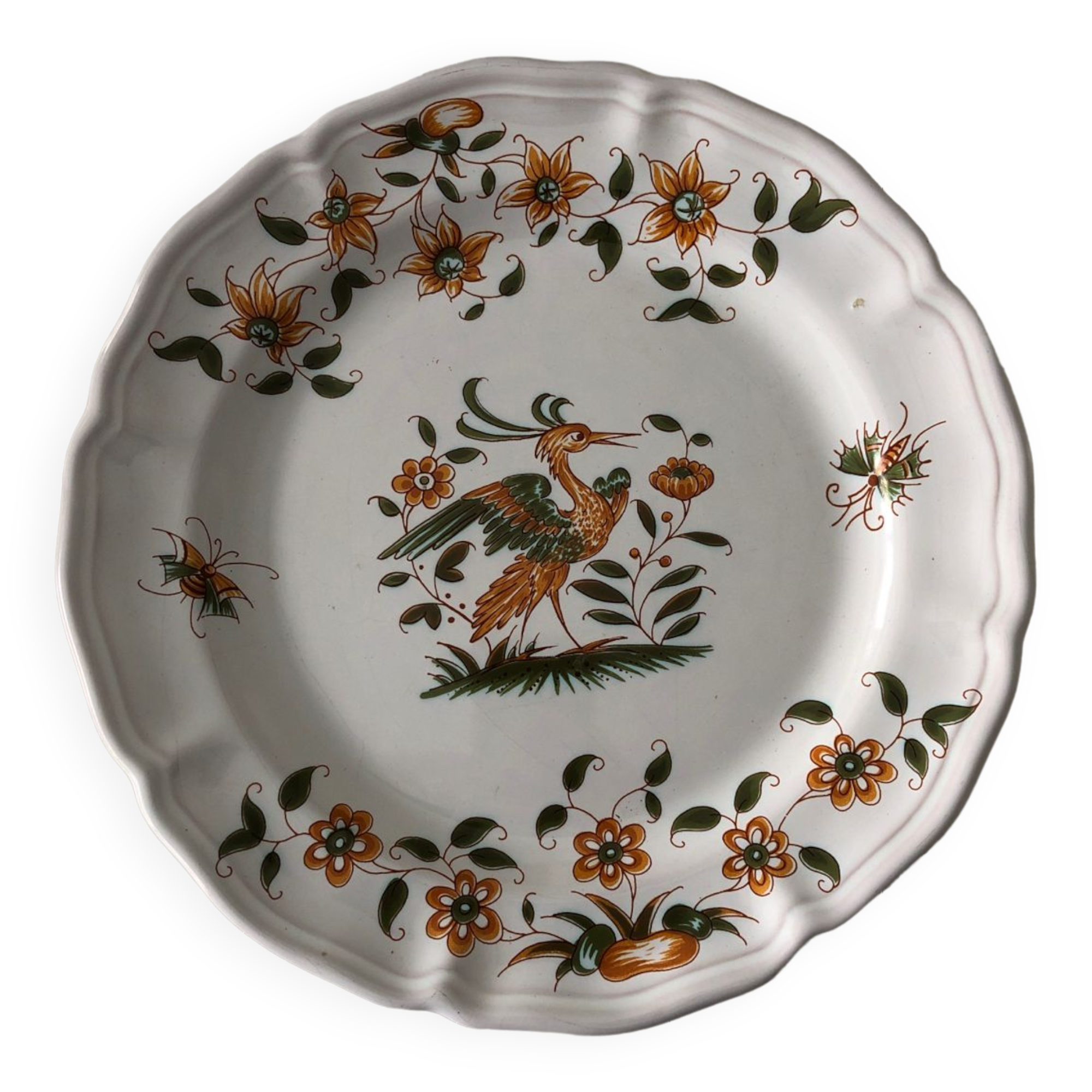 Moustiers ceramic plate