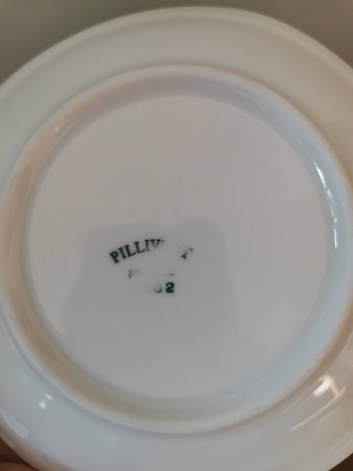 Plate cup La Closerie des Lilas vintage flower pattern France pillivuyt