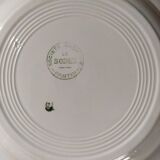 Hollow Plate Company Anon Le Sodex 13 Porcelain