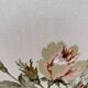 Napoleon III floral toad sofa with boudoir spirit and sliced backrest.