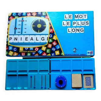 Vintage longest word game box