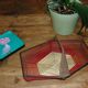 Panier de table vintage en scoubidous