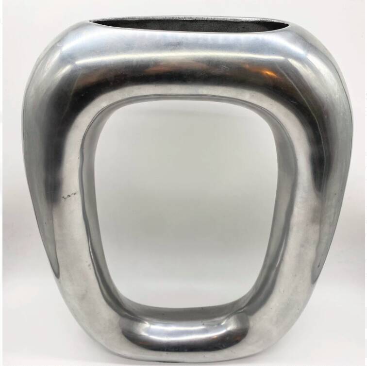 Big “Donuts” XXL vase / Cast aluminum, 1970s