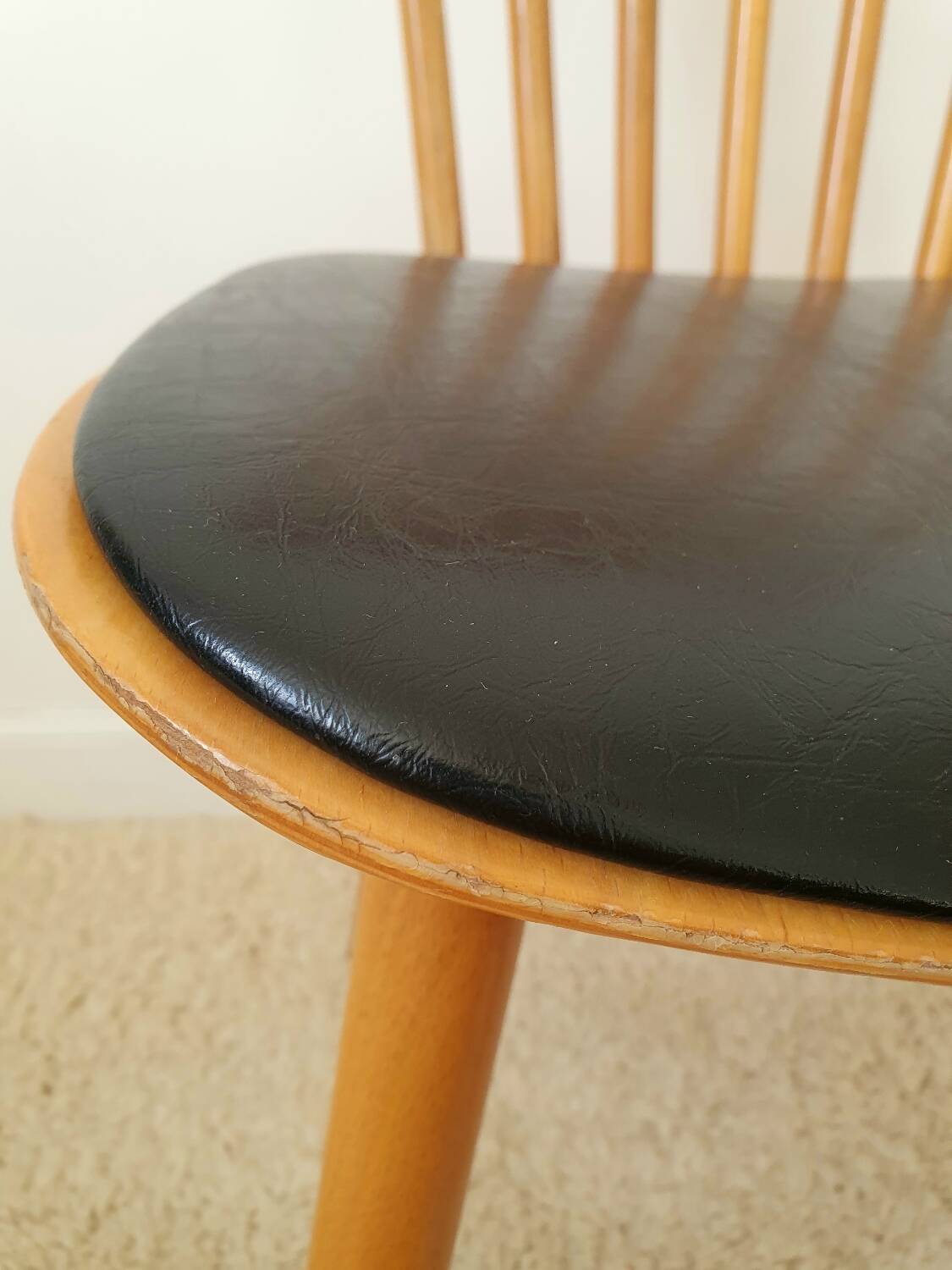 6 Sonata 842 chairs by Baumann, 1960