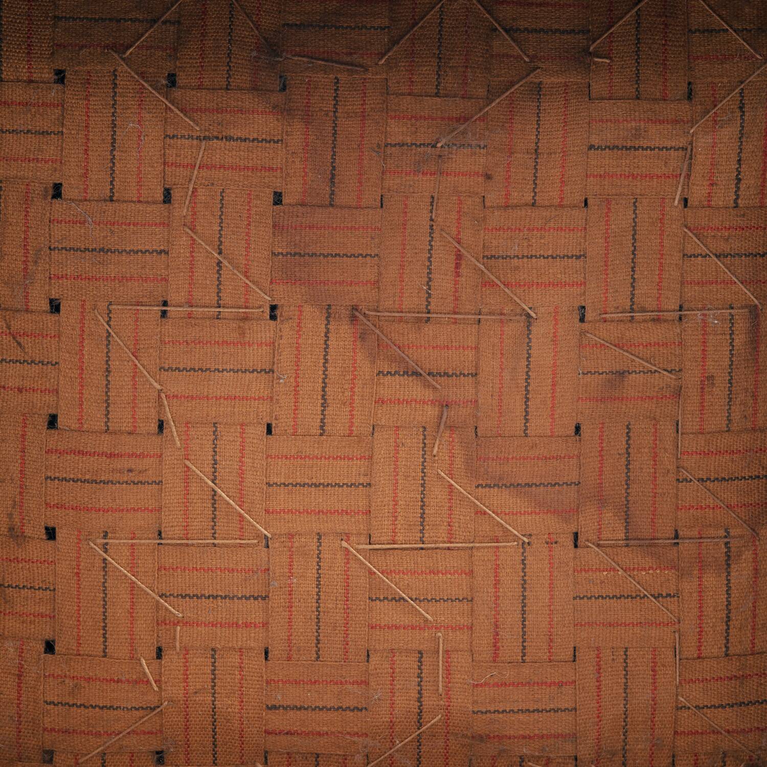 2 red velvet Amsterdam School Art Deco chairs, The Netherlands, 1930s