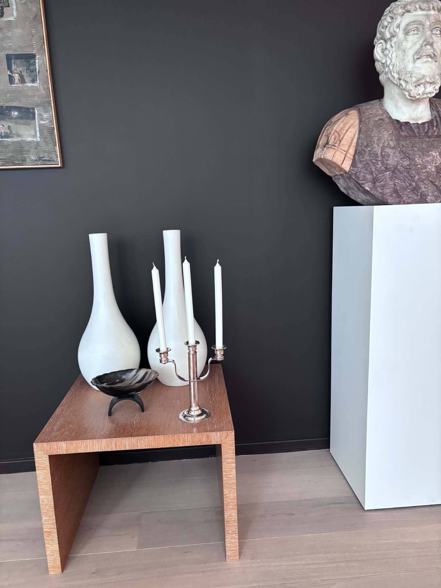Silver candlestick