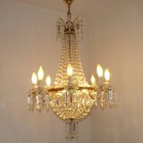 Lustre balloon 8 arms 12 lights