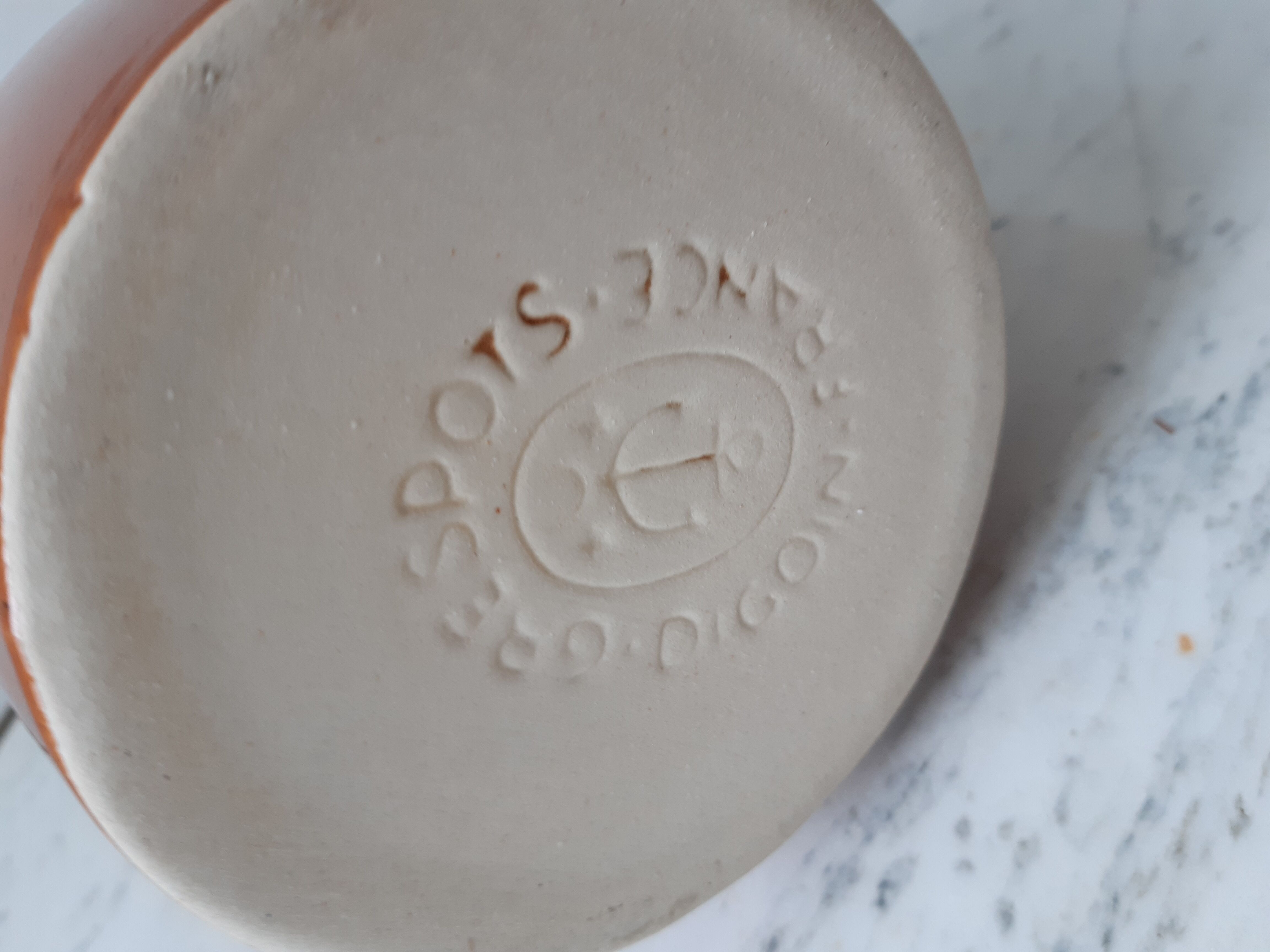 Sandstone pitcher Digoin 70s