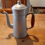 Old aluminium coffee pot