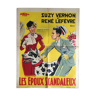 Affiche cinéma "Les Epoux scandaleux" Suzy Vernon 60x80cm 1935